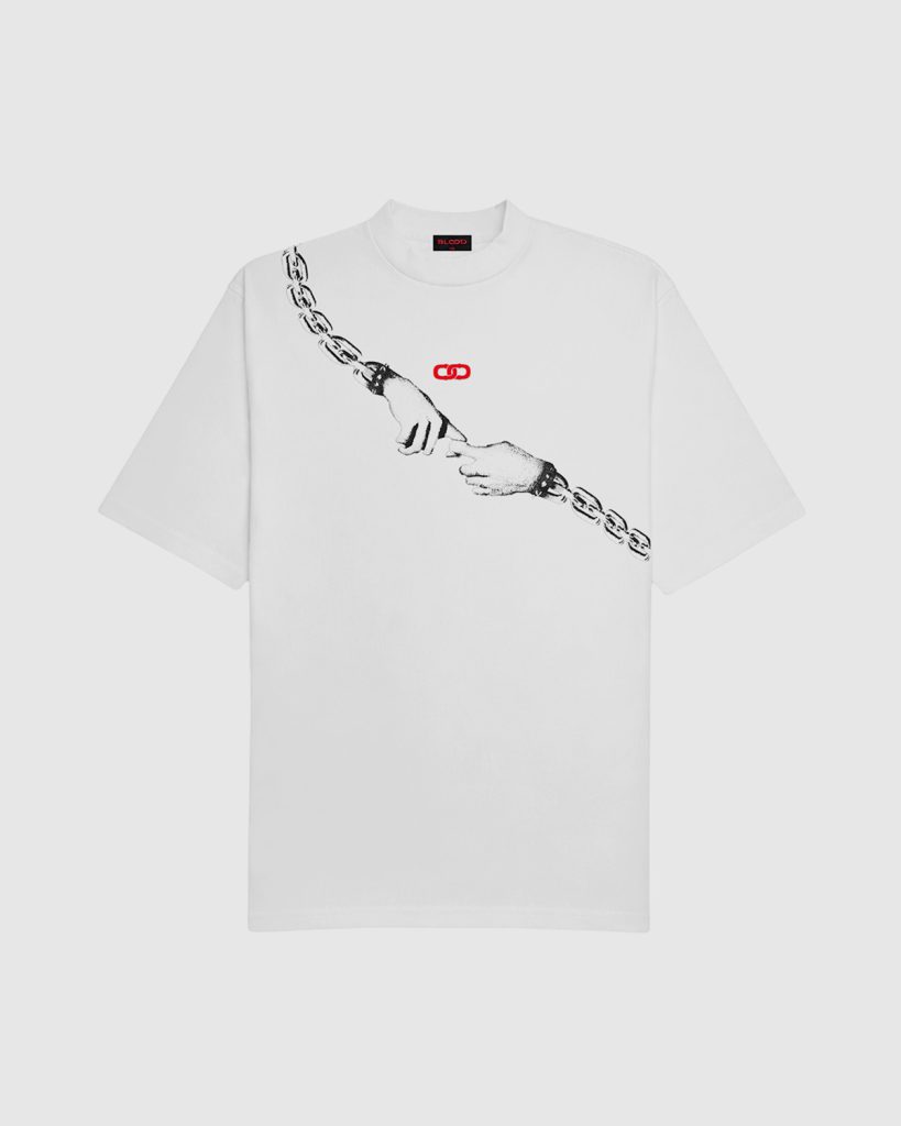 Camiseta Medium Fit Link 2 Blanca