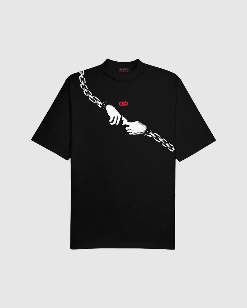 Camiseta Medium Fit Link 2 Negra